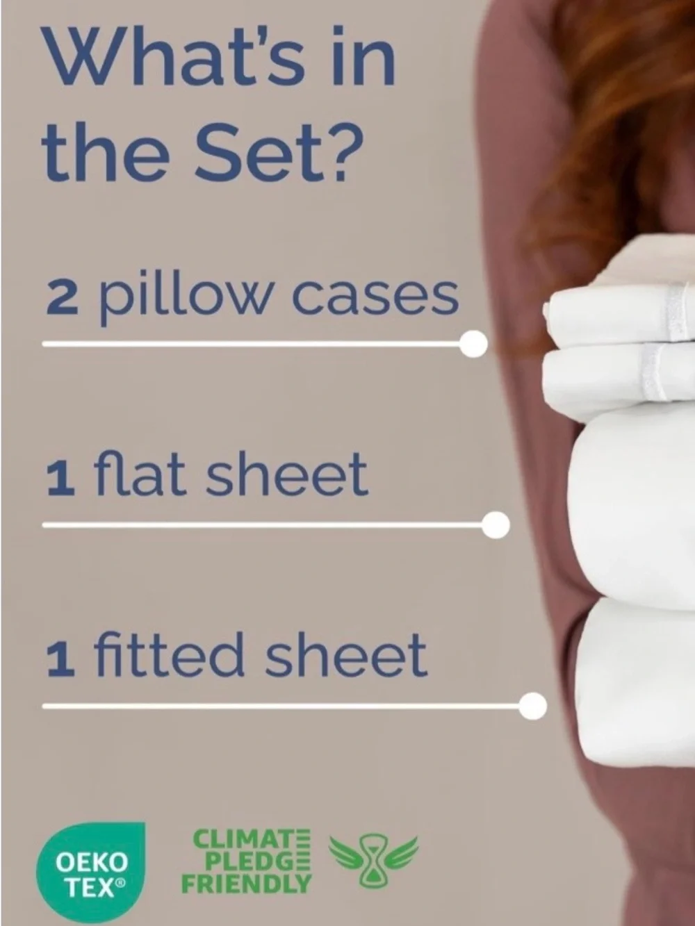 Full Classic White Sheet Set